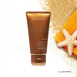 CRÈME SOLAIRE ANTI-RIDES VISAGE SPF 40 ACADÉMIE - Tube 50ml