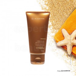 CRÈME SOLAIRE ANTI-RIDES VISAGE SPF 20 ACADÉMIE - Tube 50ml
